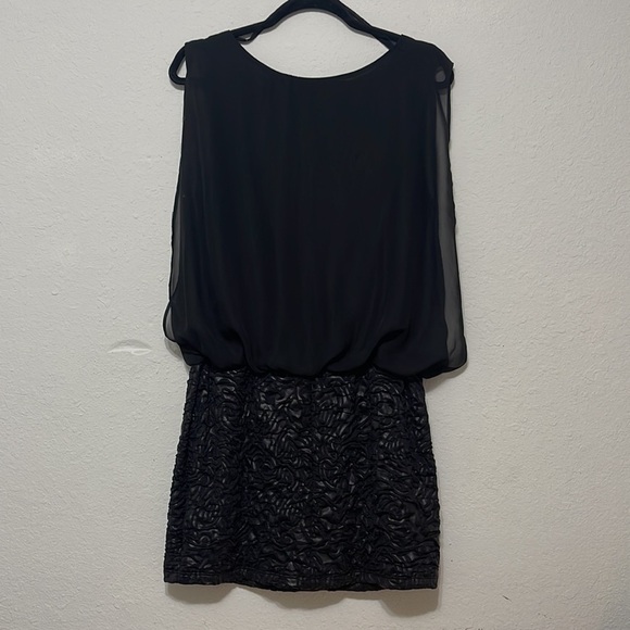 Scala Black Mini Dress Size 1X - Picture 5 of 5